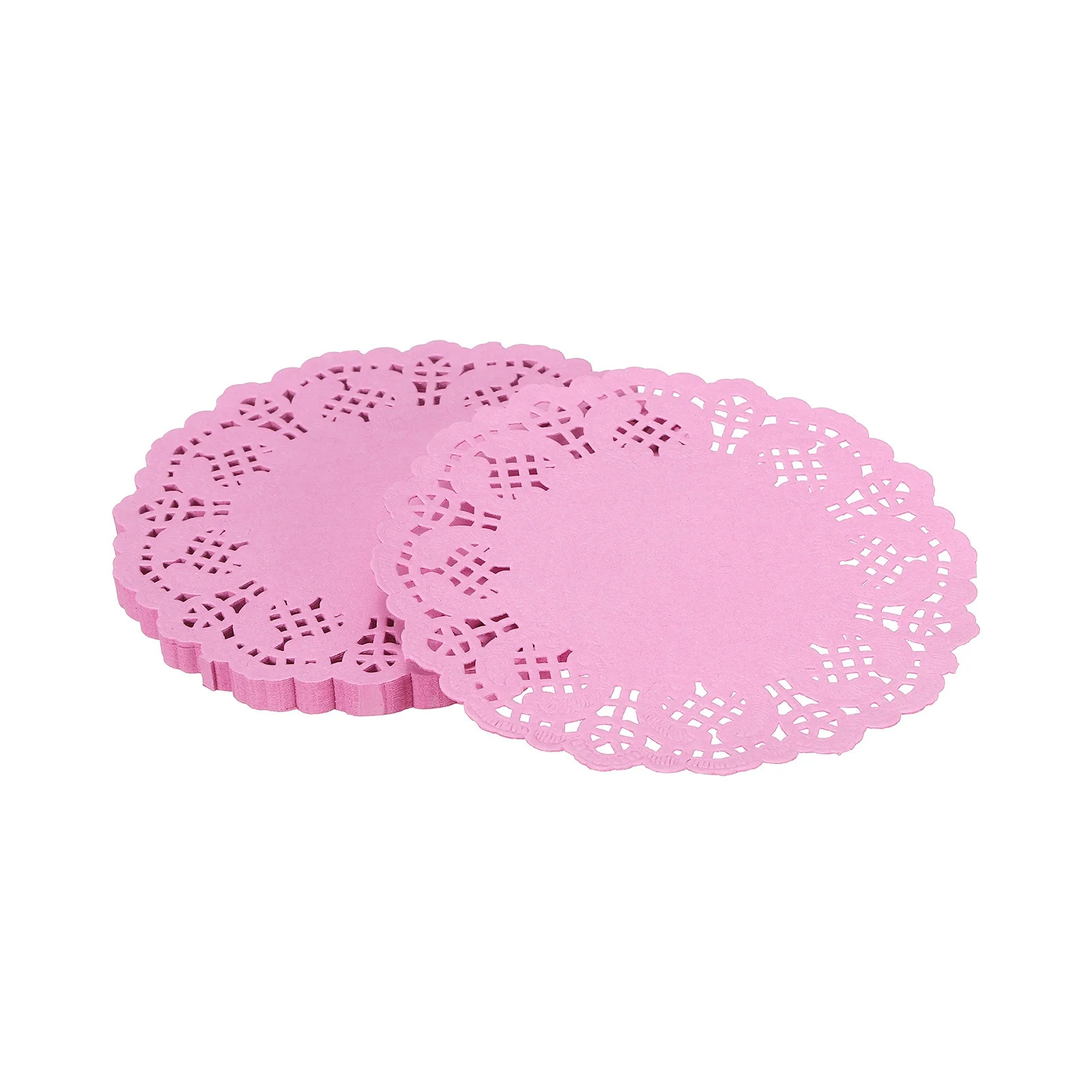 Uxcell Paper Doilies, Paper Lace Doilies Disposable Round Modern Decorative Placemats Bulk, Fit f... | Walmart (US)
