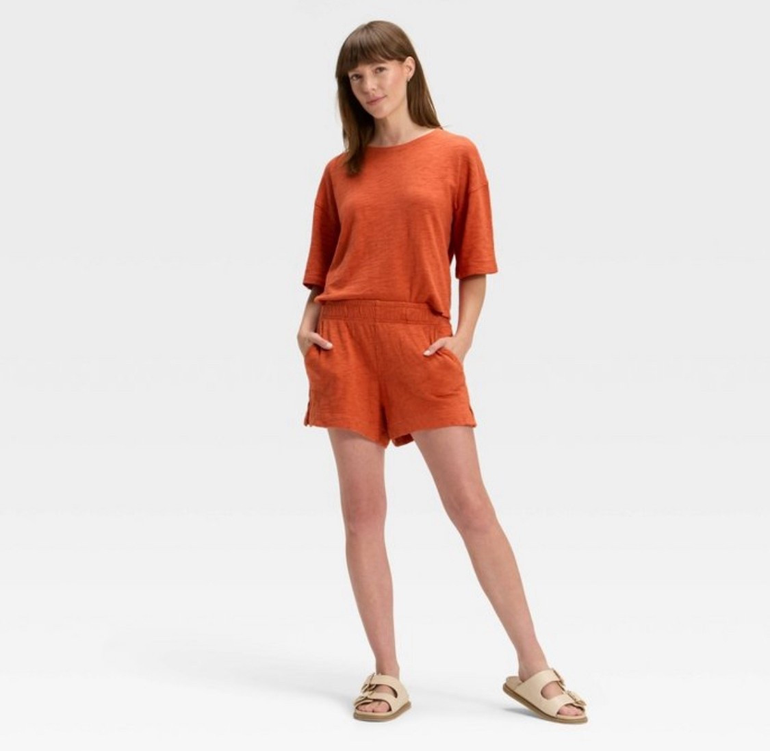 @Target has the cutest sets of burnt orange tees and pull on shorts!! Only $12 for each piece!! Yay!! 🤘🧡 #texaslonghorns #texasgameday #burntorange #ut #gamedayfashion 
#longhornfinds #utlonghorns #utorange #texasfight #utaustin #longhorn #bevo #texasexes #burntorangeshorts #burntorangesets