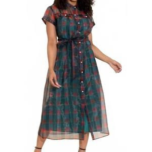 NEW ALDEN ADAIR holiday rachel dress in plaid | Poshmark