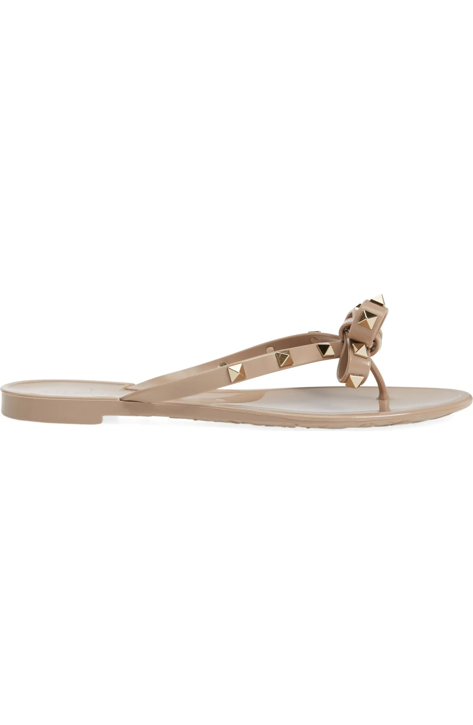 Valentino Garavani Rockstud Jelly Flip Flop (Women) | Nordstrom | Nordstrom