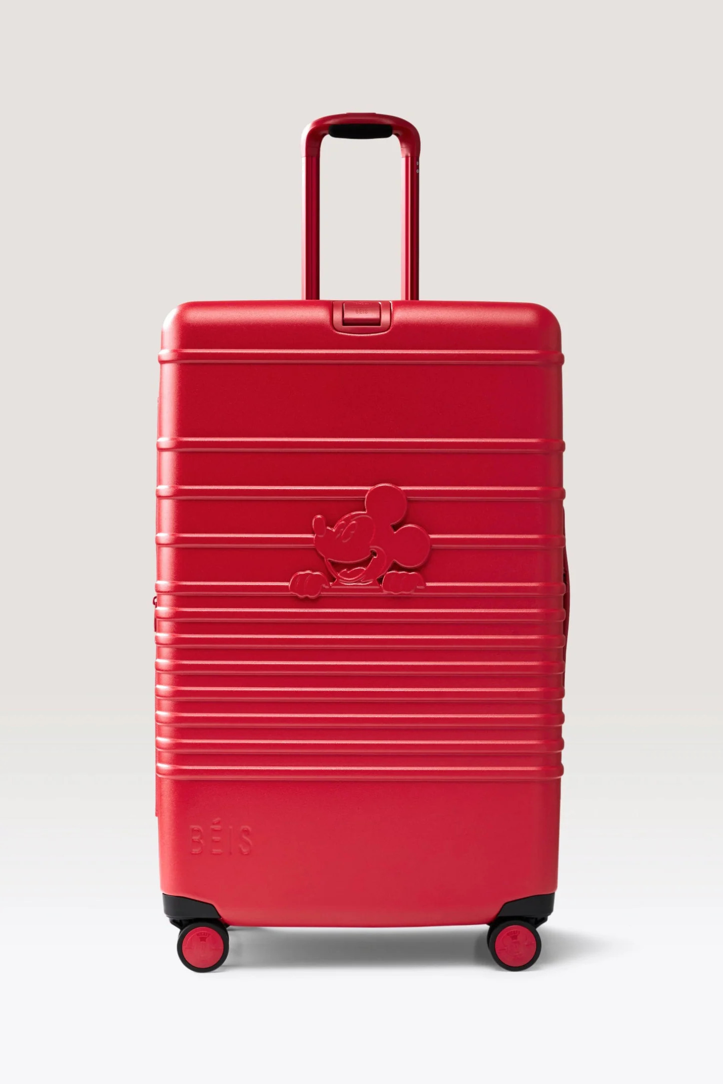 B\u00c9IS \u2018The Disney Large Check-Roller' in Mickey Mouse Red - Red Large Disney Check-In Lu... | BEIS