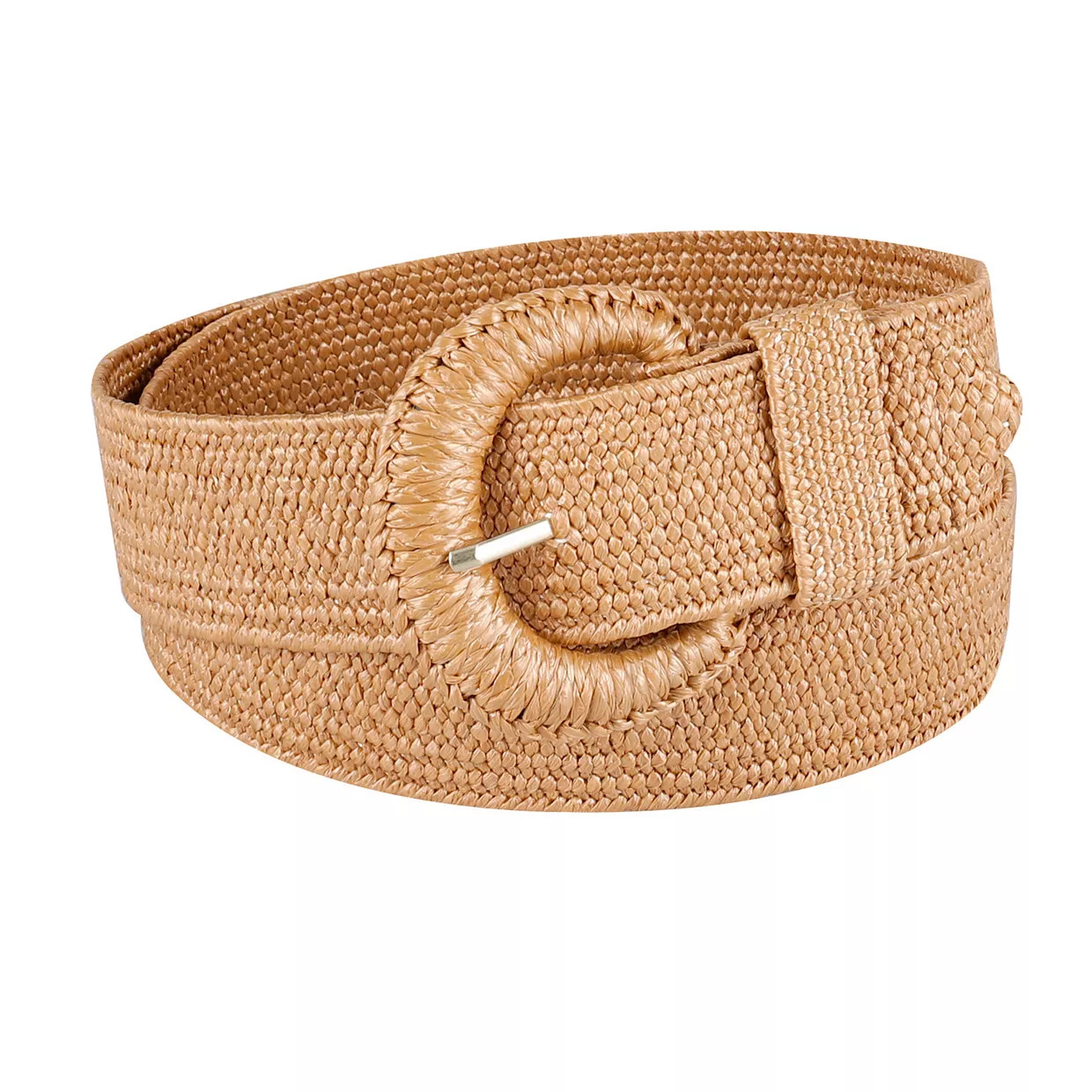 Women's LC Lauren Conrad Straw With Wrapped Buckle Belt | Kohl's