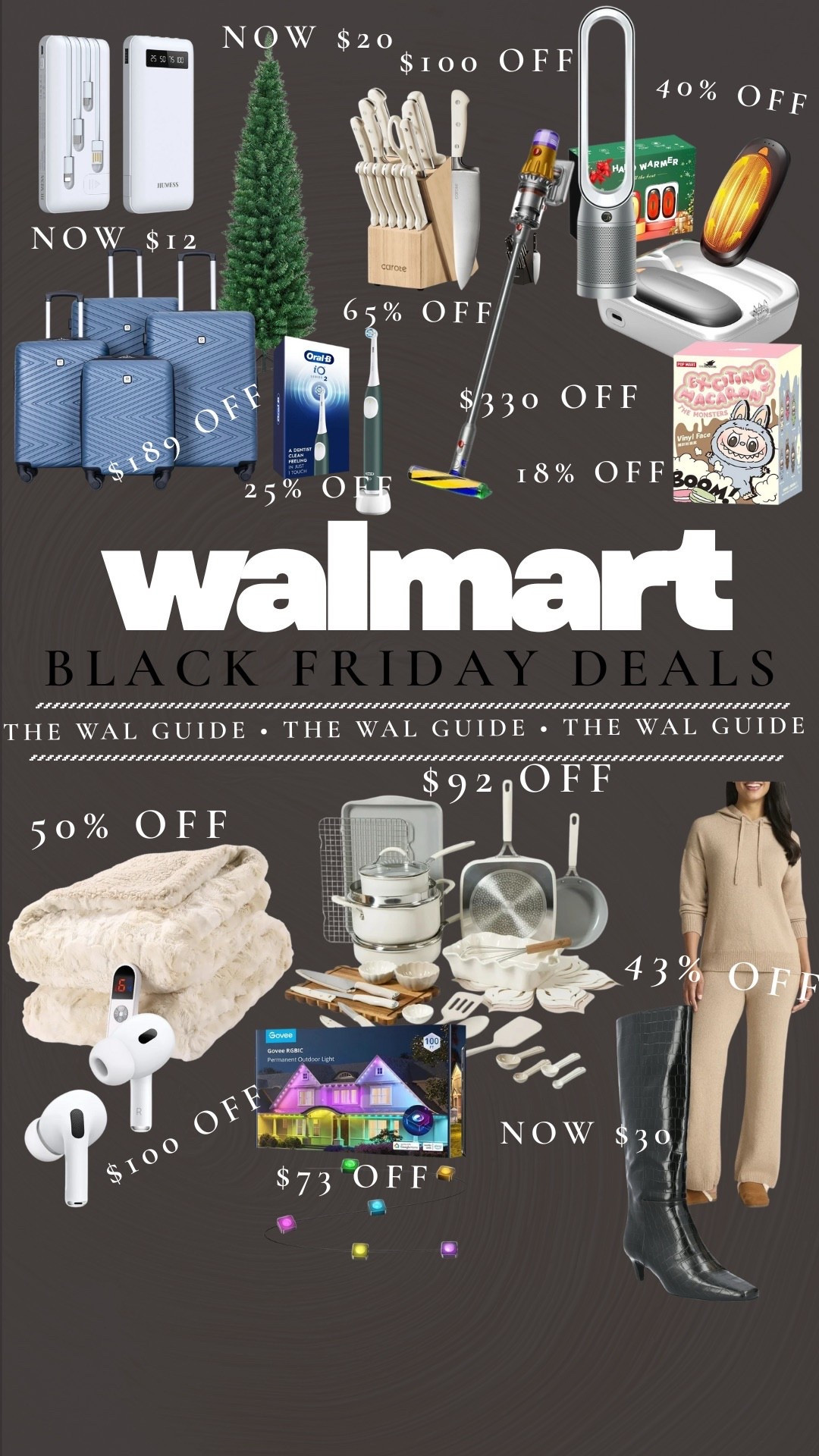 Walmart early Black Friday deals. 

Home deals. Toy deals. Christmas deals. Clothing deals. 




#LTKGiftGuide #LTKCyberWeek #LTKSaleAlert