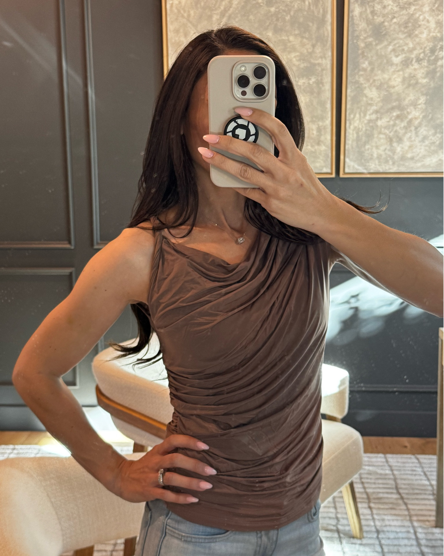 This top is so comfortable and you can wear it two different ways. Comes in multiple colors.

I’m wearing the extra small 

Twist top -Abercrombie and Fitch-summer top-spring top-off the shoulder

#LTKPetite #LTKSeasonal #LTKStyleTip