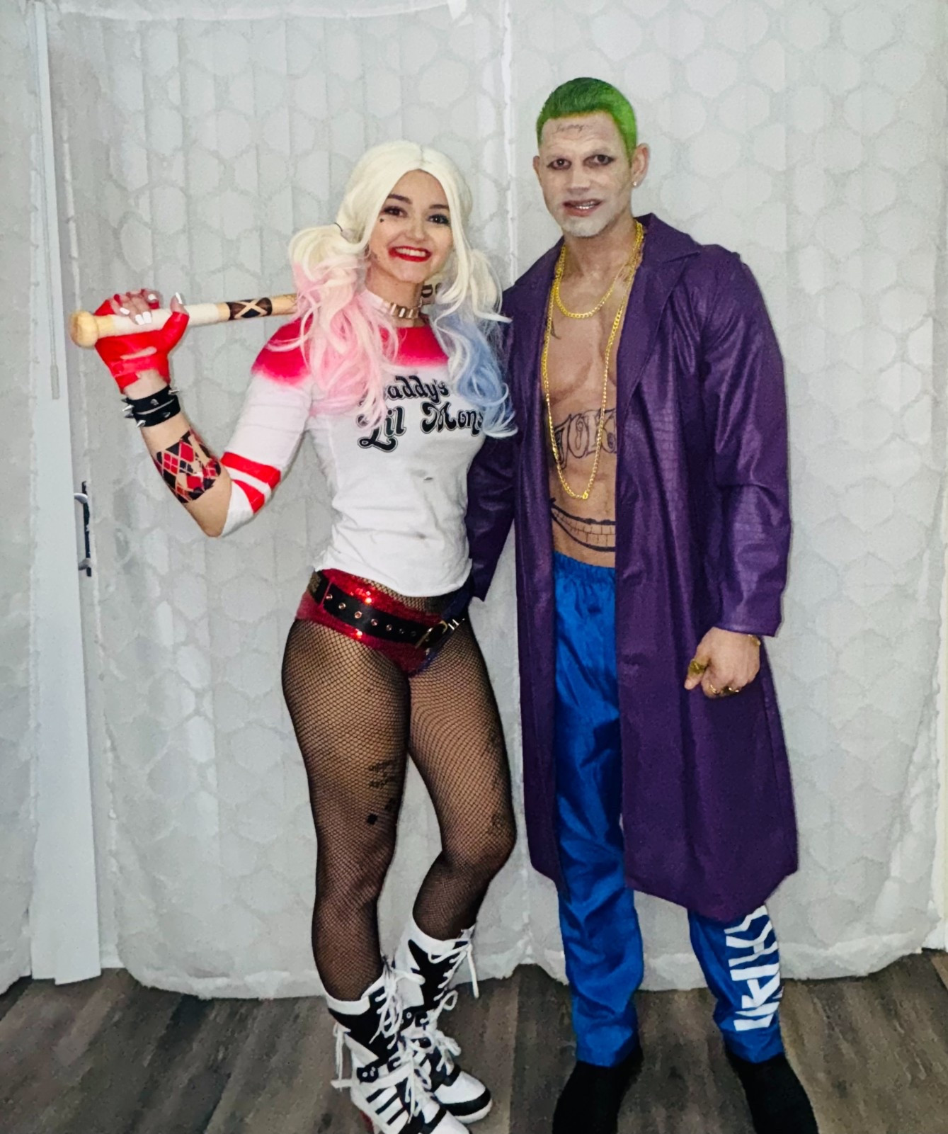 Harley Quinn & the Joker 

I linked as much of the costume as I could 


#LTKHalloween #LTKSeasonal #LTKParties