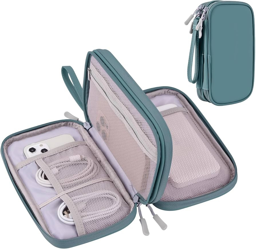 DDgro Tech Pouch for Travel Organize and Storage Tech Accessories Electronics Cables Cords Charge... | Amazon (US)