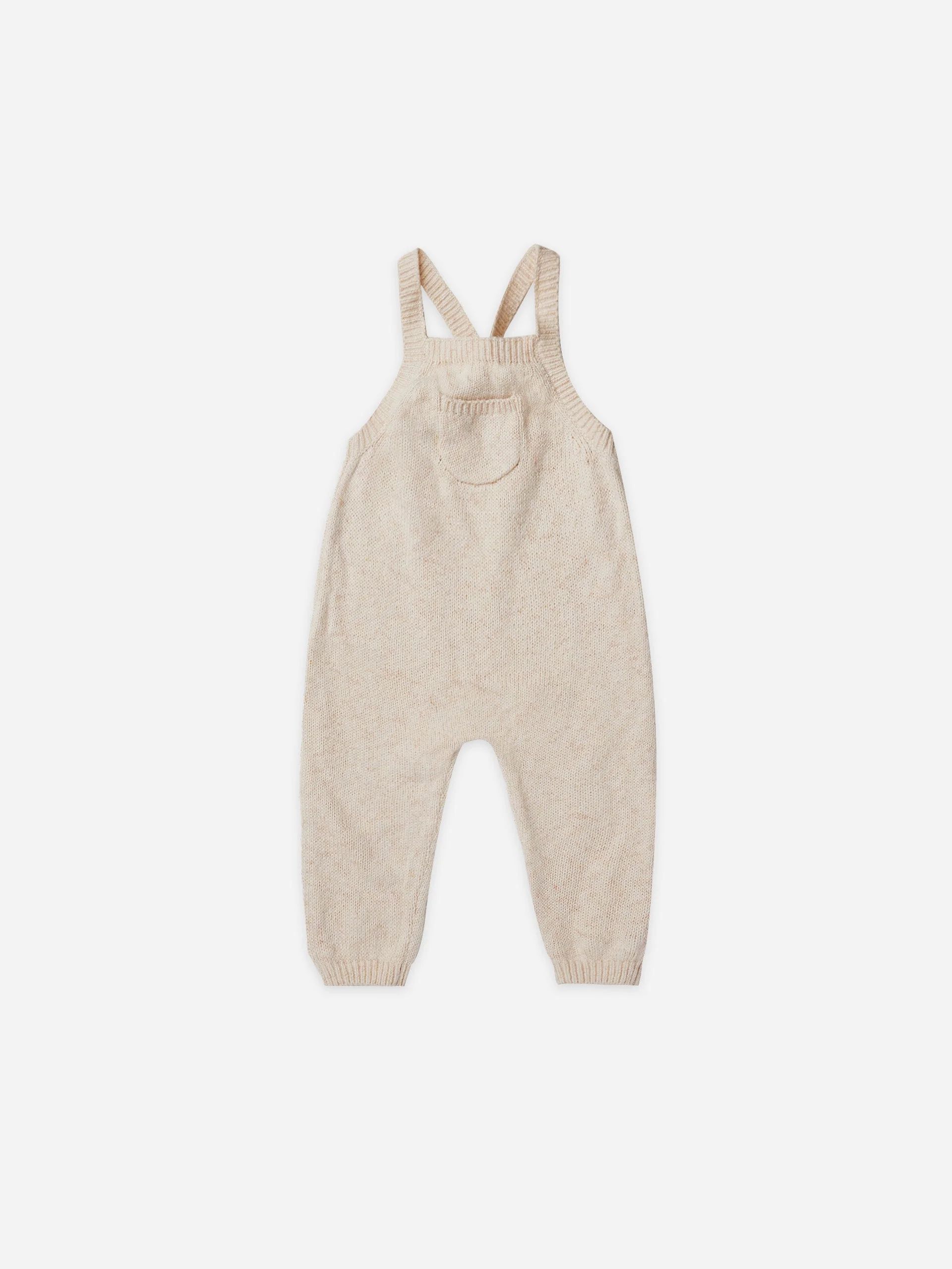 Knit Overall | Natural Heather | Rylee + Cru