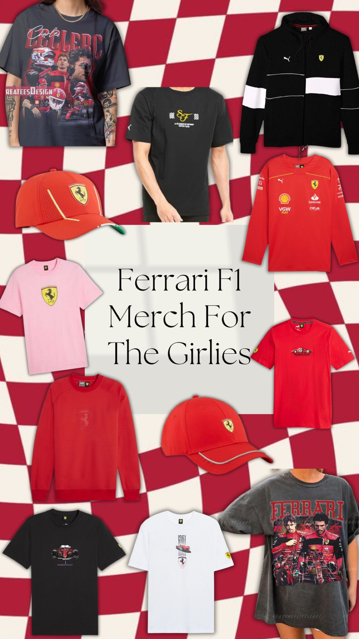 F1 Ferrari Merch for the girlies!🏎️❤️

#LTKGiftGuide #LTKStyleTip #LTKFindsUnder100