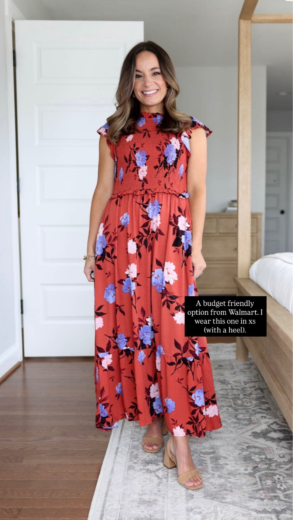 I find when it comes to a dress everyone is looking for something a little different. Here are a few petite-friendly options for the most common requests I receive. 

Floral dress (Walmart): xs 

My measurements for comparison 32”, 24”, 36”. 25” ankle inseam, 28” full length inseam.

#LTKPetite
