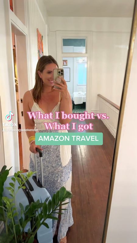 What I bought v. What I got: Amazon Travel Edition! 

Amazon finds, travel accessories, travel, travel tip, maxi dress, travel bag

#LTKtravel #LTKstyletip #LTKitbag