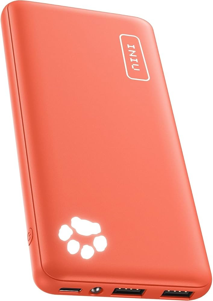 INIU Portable Charger, USB C Slimmest Triple 3A High-Speed 10000mAh Phone Power Bank, Flashlight ... | Amazon (US)