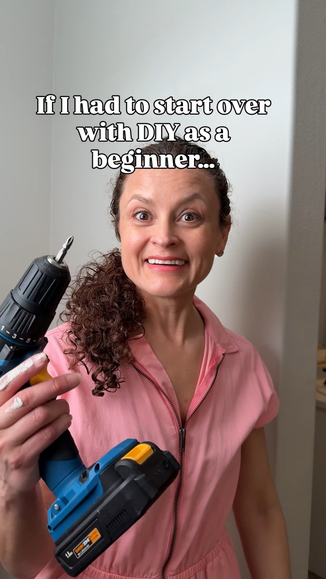 If I had to start over with DIY as a beginner, I would NOT buy random tools just because they’re on sale.

I’d start with these 5 and learn them well.

I’ve created SO much with just these tools: trim projects, furniture flips, wall molding, frames… you really don’t need a giant workshop to start making your home pretty.

#LTKHome #LTKmomlife