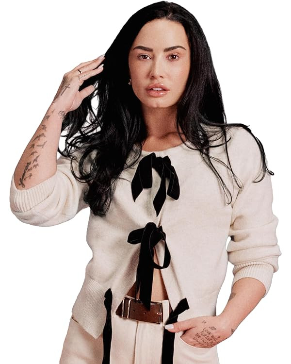 Amazon Essentials (Demi's Pick) Women's Regular-Fit Long-Sleeve Tie Front Cardigan with Bows | Amazon (US)