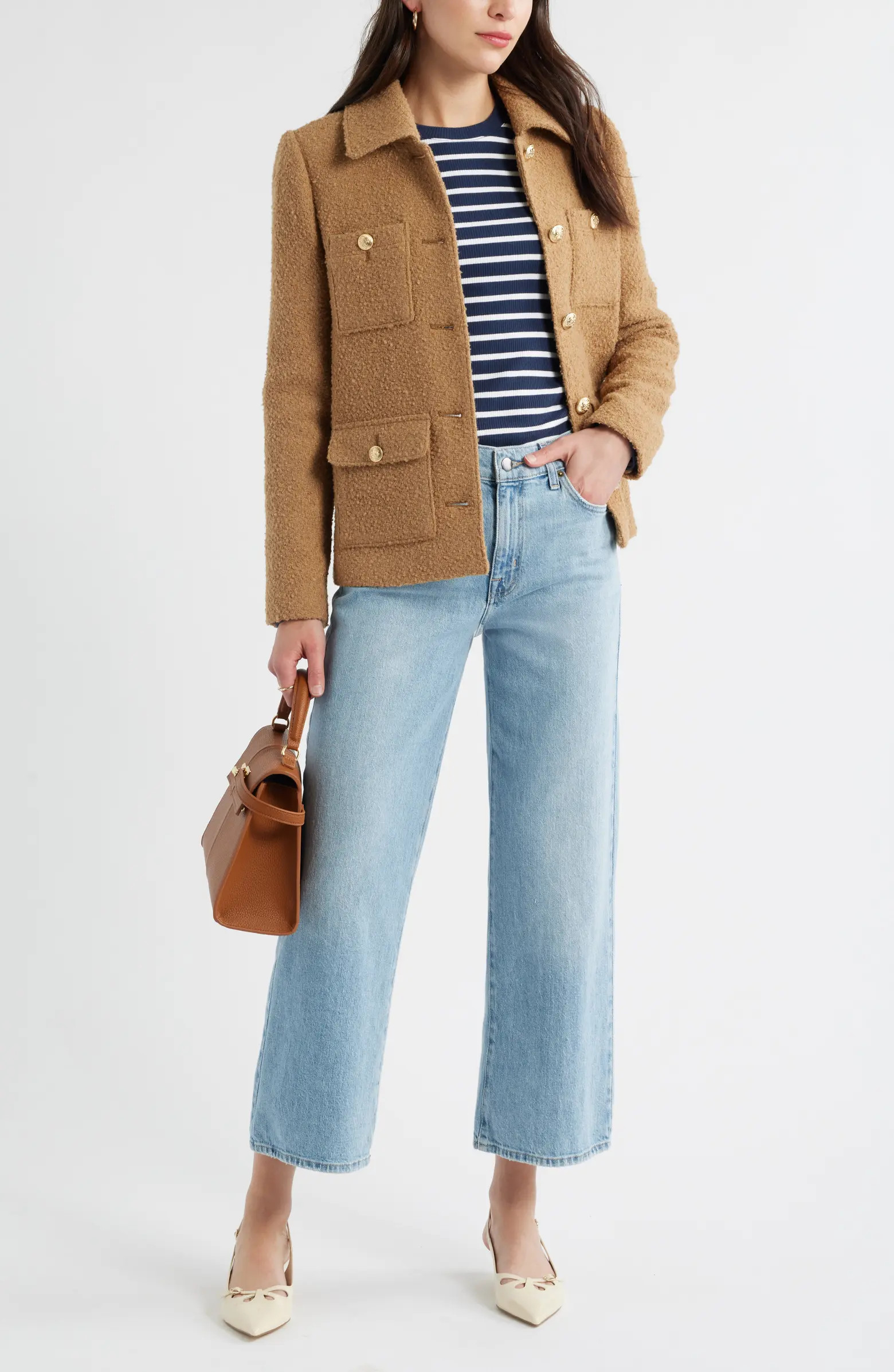 Caslon® Bouclé Jacket | Nordstrom | Nordstrom