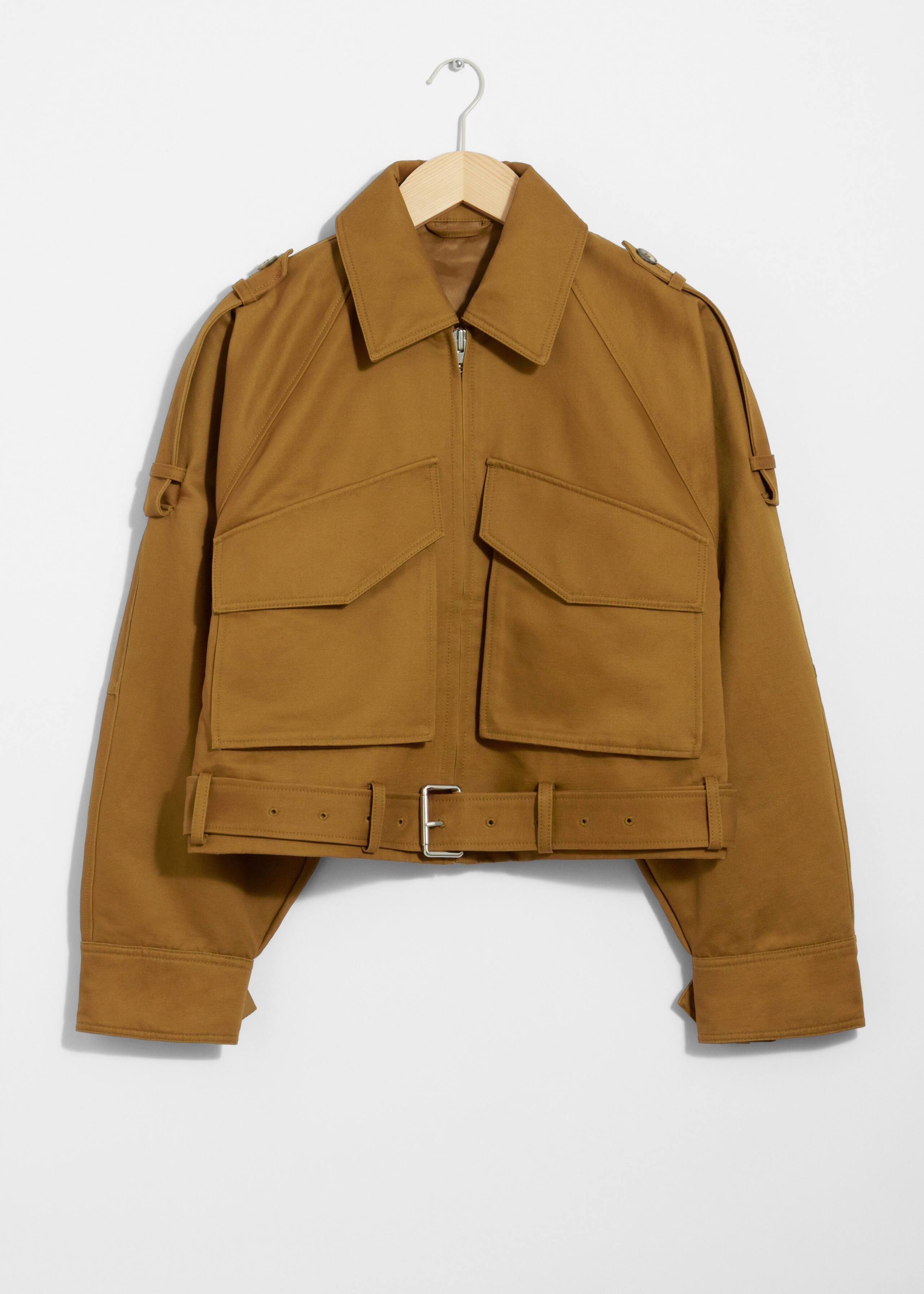 Belted Patch-Pocket Jacket | & Other Stories UK