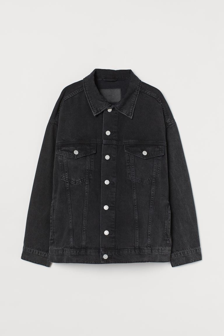 Veste en jean oversize | H&M (FR, IT, ES, PT, BE)