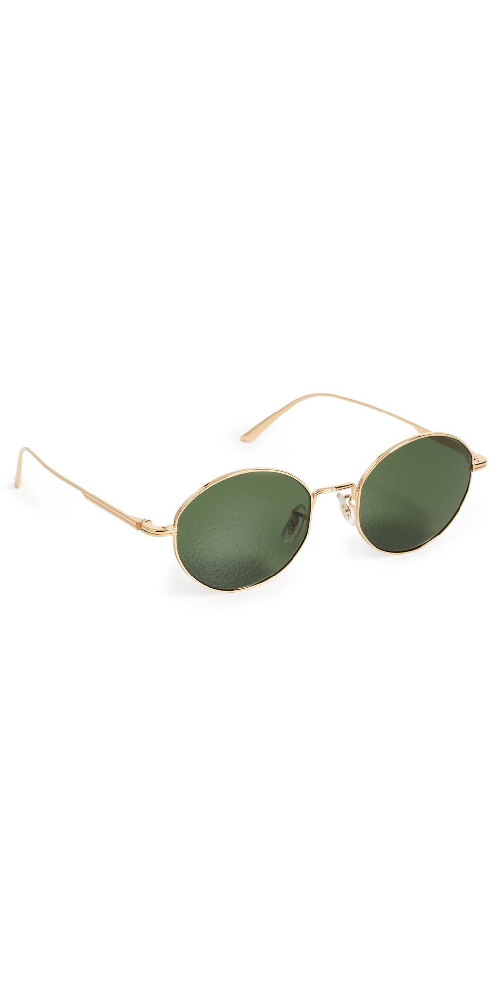 Oliver Peoples Eyewear Oliver Peoples Eyewear x Khaite 1994C Sunglasses Gold/Vibrant Green One Size | Shopbop