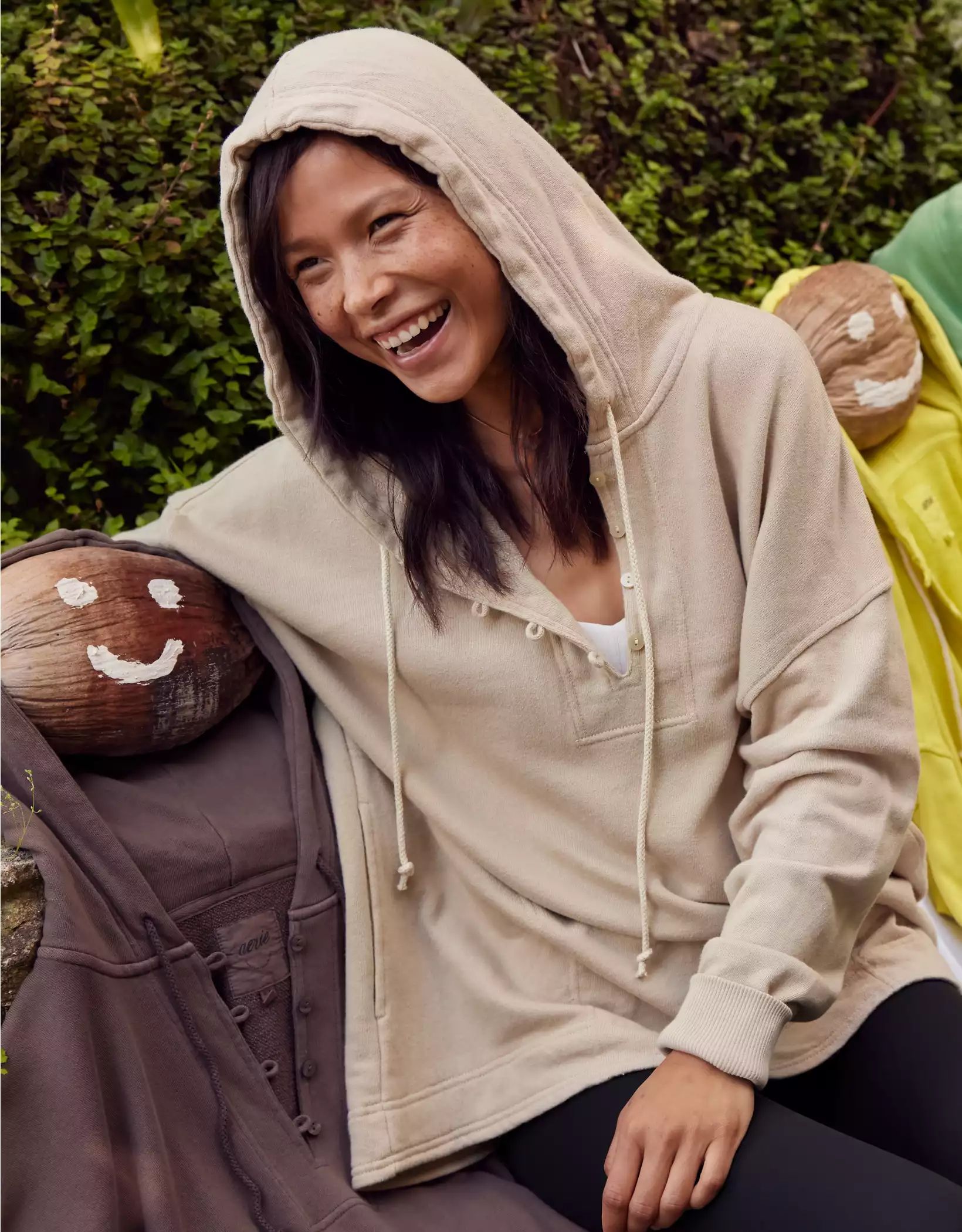 Aerie Beach Weekend Oversized Hoodie | American Eagle Outfitters (US & CA)