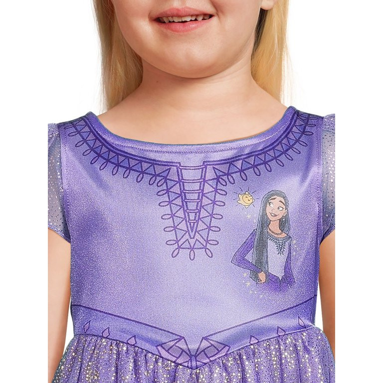 Toddler Girls Fantasy Nightgown, Sizes 2T-5T | Walmart (US)