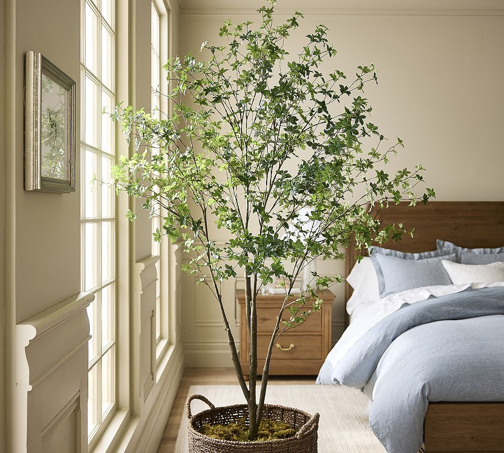 Faux Potted Gypsophilia Tree | Pottery Barn (US)