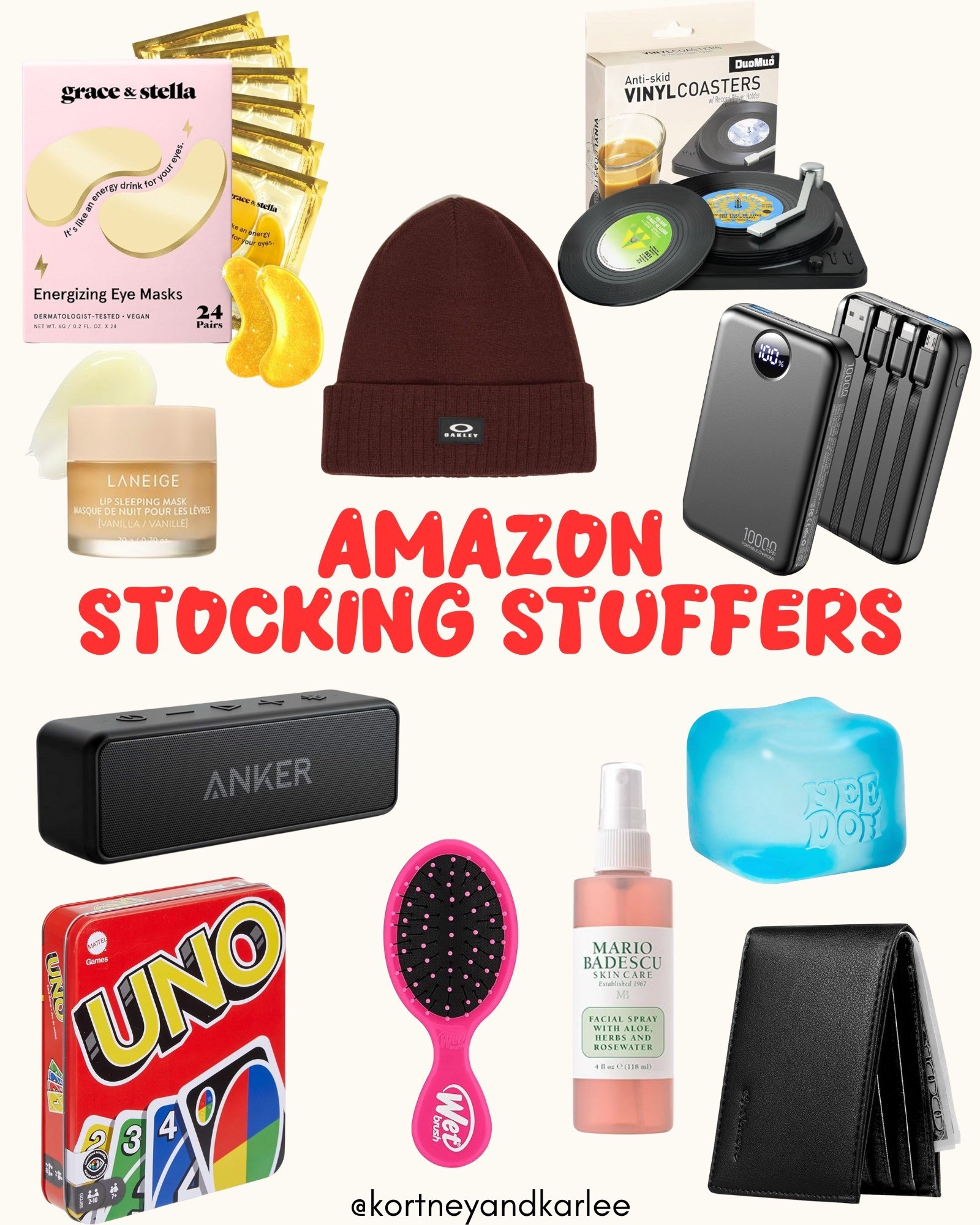 Amazon Stocking Stuffers!

Kortney and Karlee | #kortneyandkarlee #LTKfindsunder50 #LTKfindsunder100 #LTKtravel 