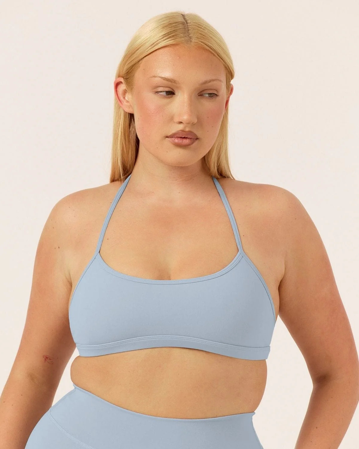 Form Ava Crop | Dusty Blue | Crop Shop Boutique US