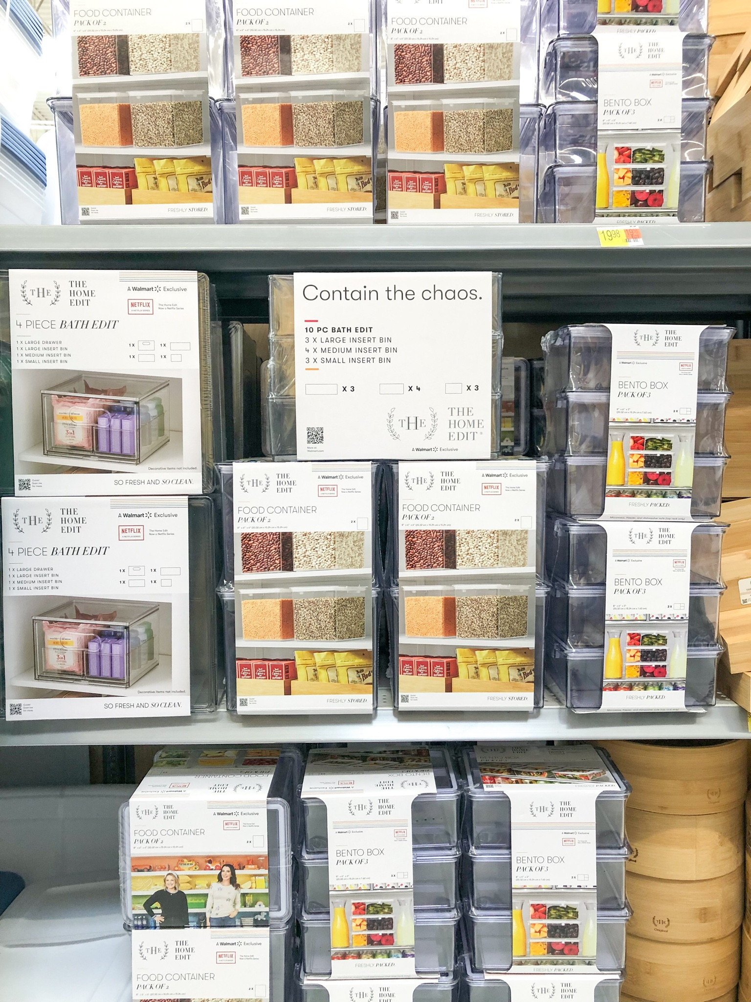 We’re still organizing all the things over here! The Home Edit @walmart #containthechaos Home Decor • Storage • bedroom • bathroom • kitchen 

#LTKhome #LTKFind #LTKunder50