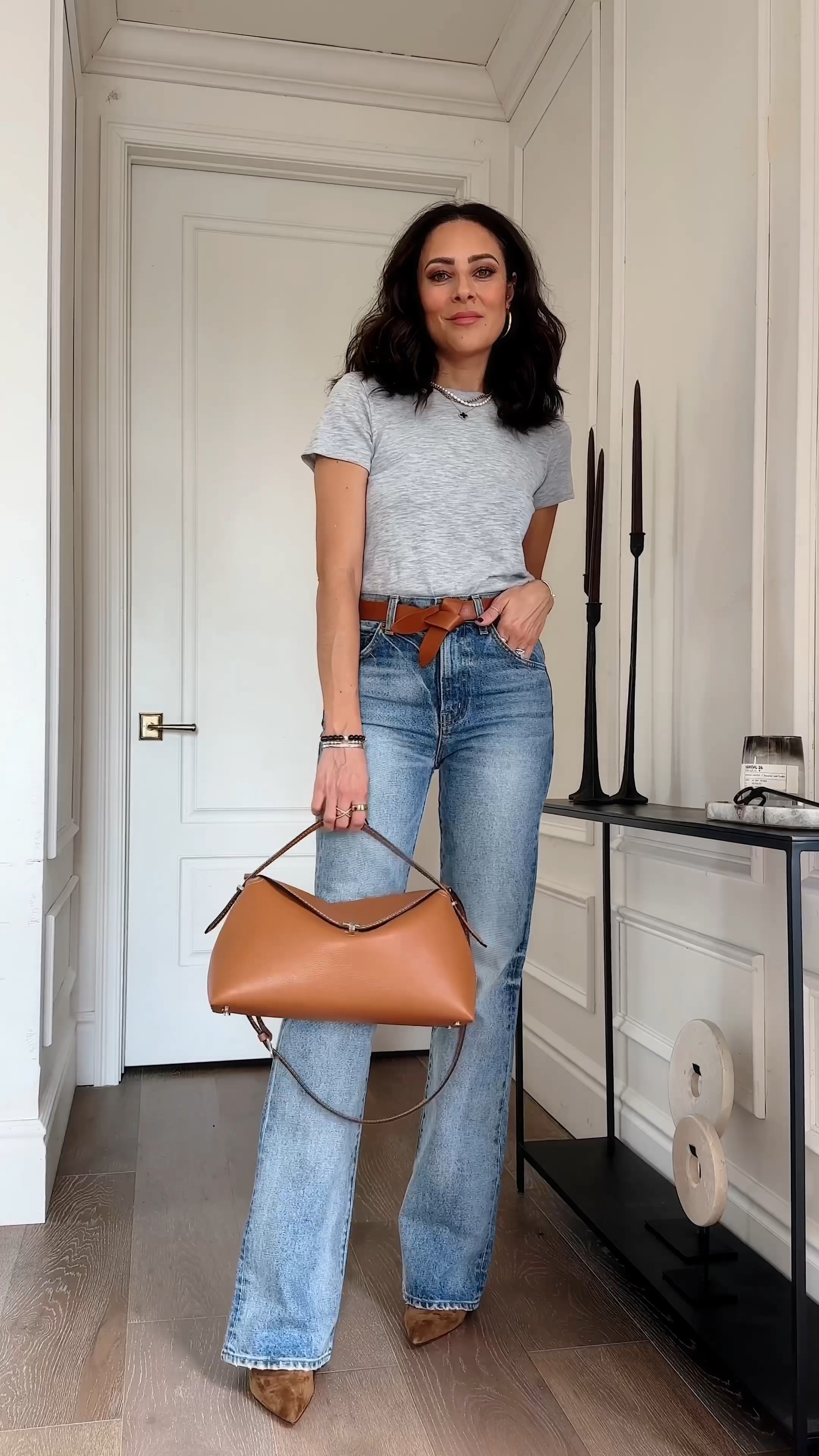 The denim that just keeps on giving and could be style year round! NSale access goes live for everyone tonight, linked a few of my items I found included in the sale! 
Denim 26, size up runs snug
Cardigan S I sized up for fit
Blazer S


#LTKVideo #LTKxNSale #LTKSeasonal