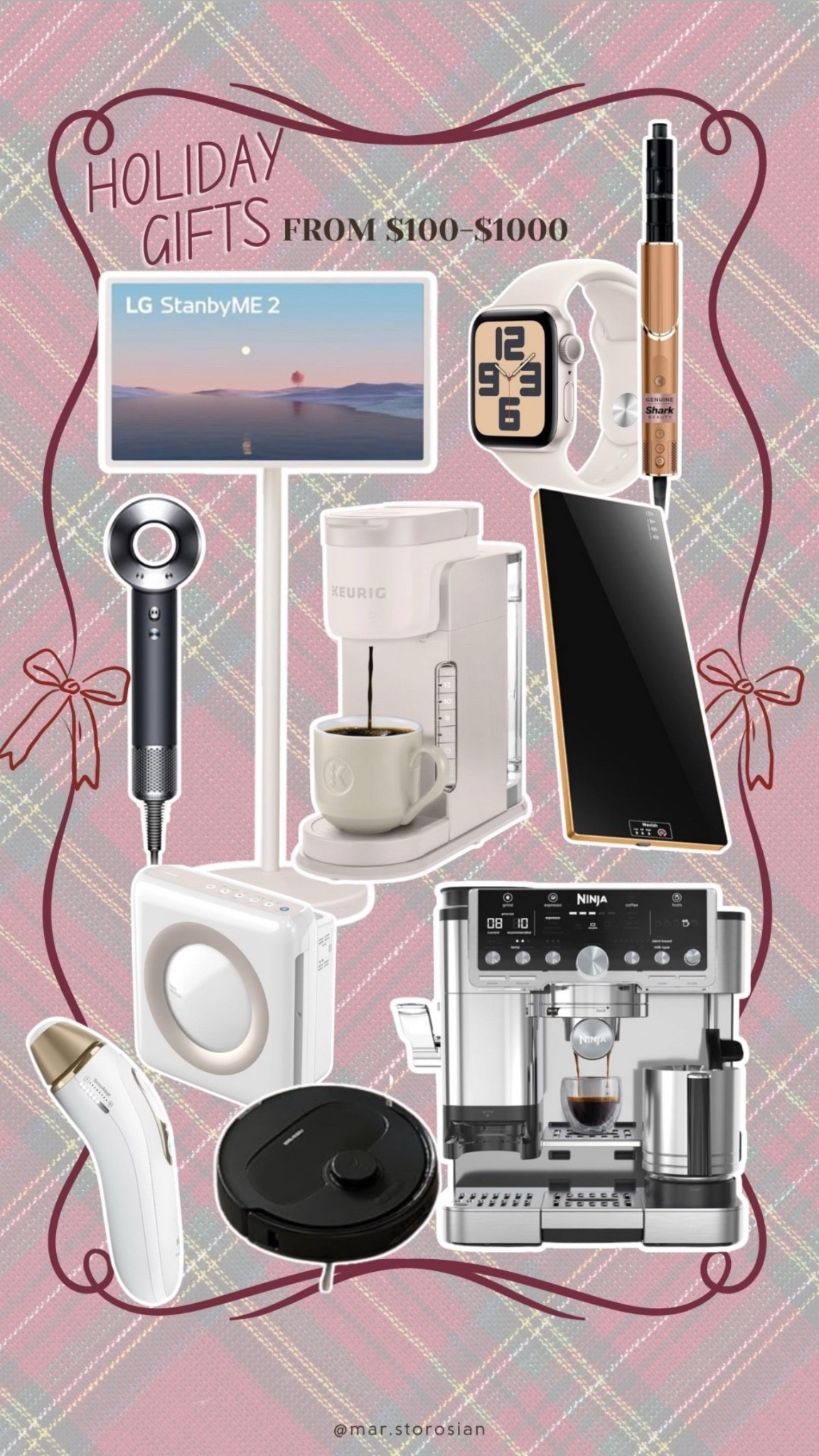 Holiday gift ideas from $100-$1000
Running low on stock 

#LTKHoliday #LTKGiftGuide #LTKCyberWeek