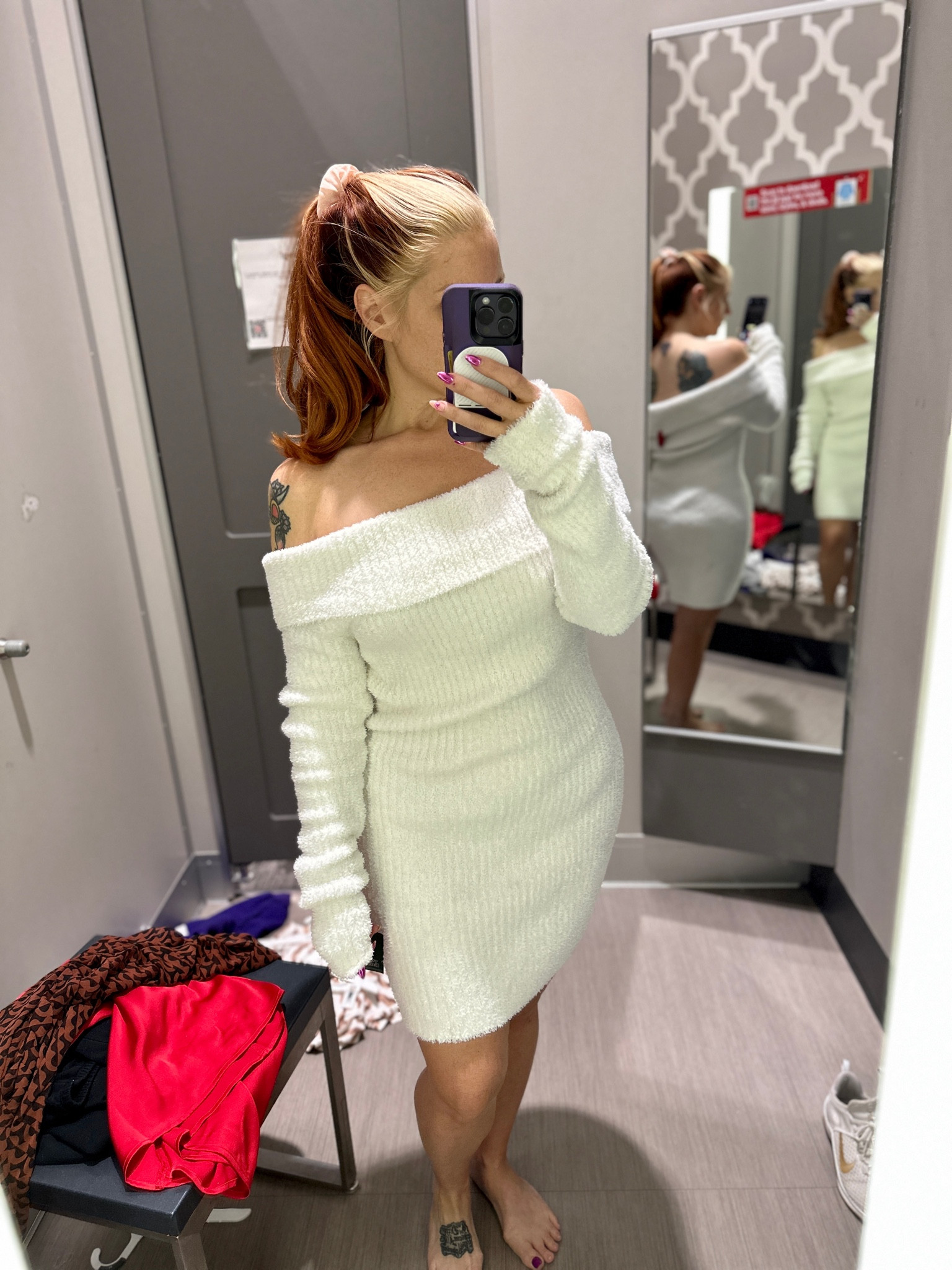 This dress is SO soft & is pretty dense. 
So many fun finds at Target right now!

Wearing a large but could size down 

#LTKfindsunder50 #LTKSeasonal #LTKmidsize