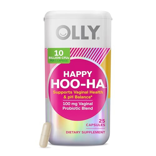 OLLY Happy Hoo-Ha Capsules, Probiotic for Women, Vaginal Health and pH Balance, 10 Billion CFU, G... | Amazon (US)