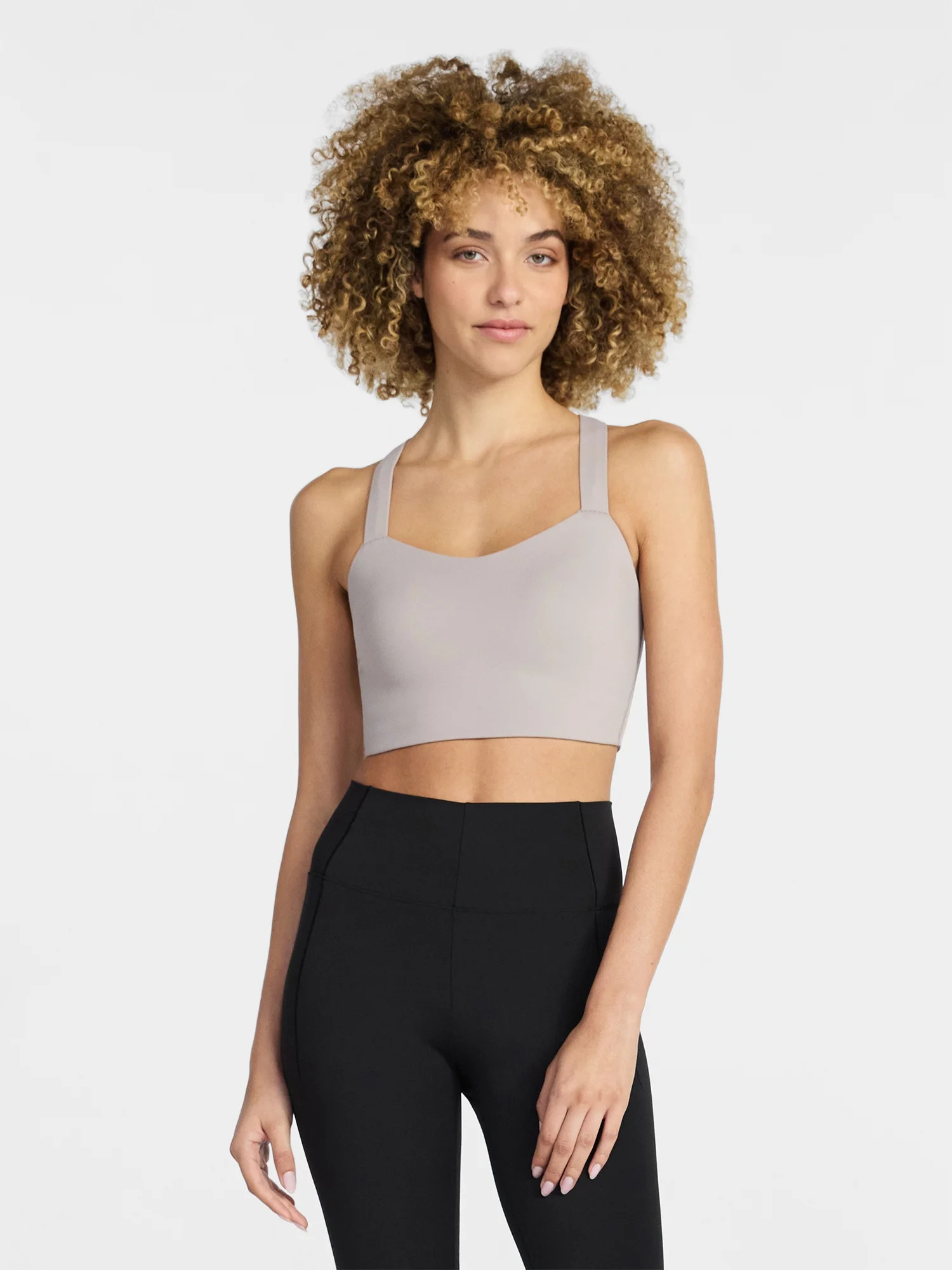 Avia Women's Low Impact Longline Strappy Back Sports Bra, Sizes XS-XXXL | Walmart (US)