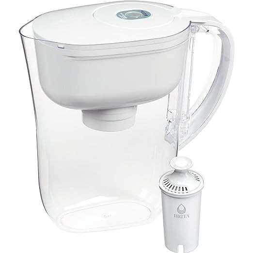 Brita Metro Water Filter Pitcher with SmartLight Filter Change Indicator, BPA-Free, Replaces 1,80... | Amazon (US)