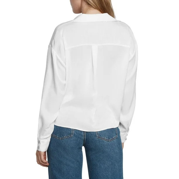 Express Women's Satin V-Neck Shirt | Sam's Club