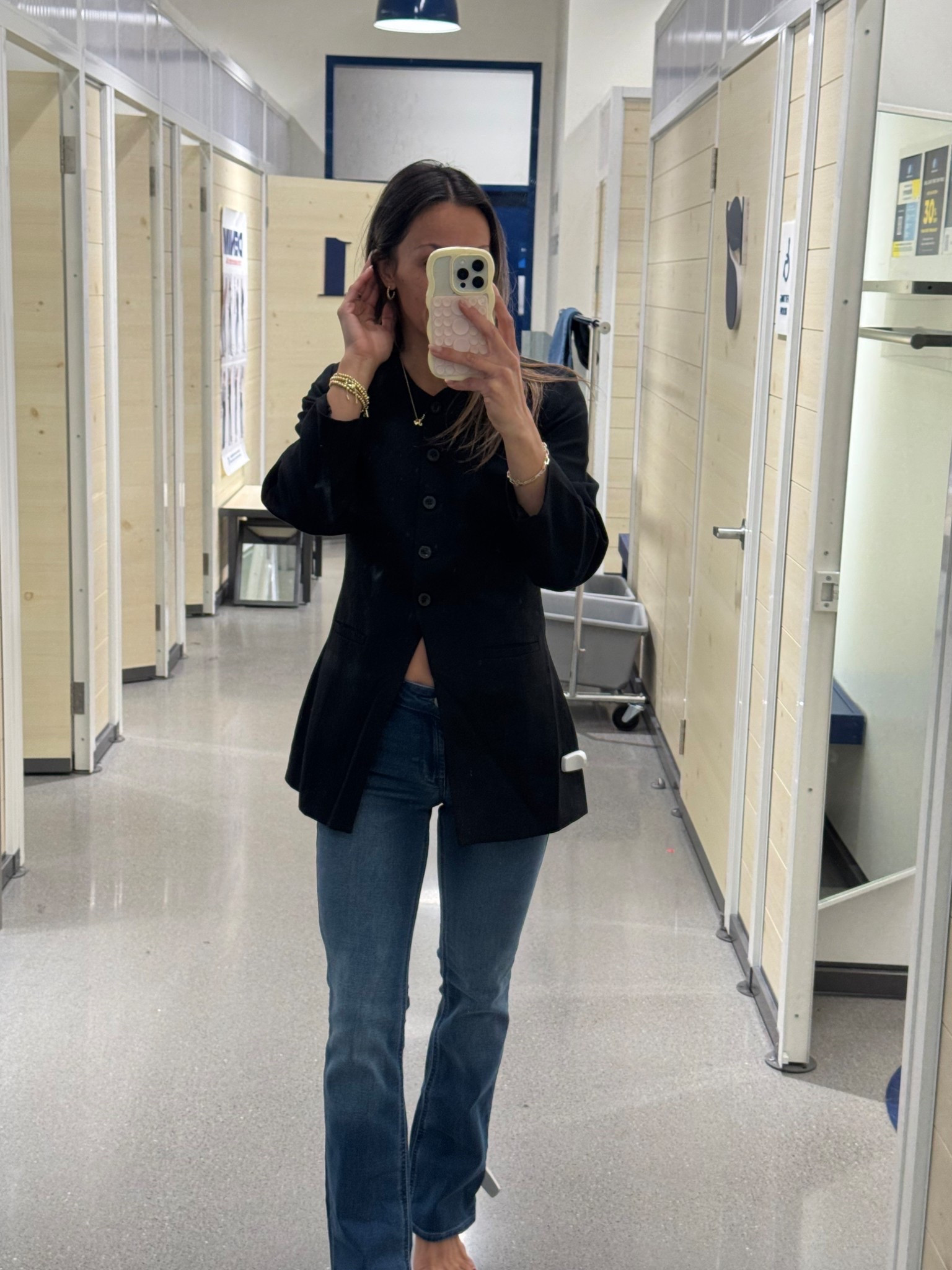 Structured black blazer + classic boot leg jeans, styled with gold jewelry for an easy, elevated everyday look. Perfect for errands, lunch, or dress it up for the office|night out! 


Blazer, old navy finds, boot cut jeans, mid rise jeans , denim, going out outfit, office ootd, chic, casual, elevated, black blazer, valentines, sale 

#LTKootd #LTKFindsUnder50 #LTKFindsUnder100