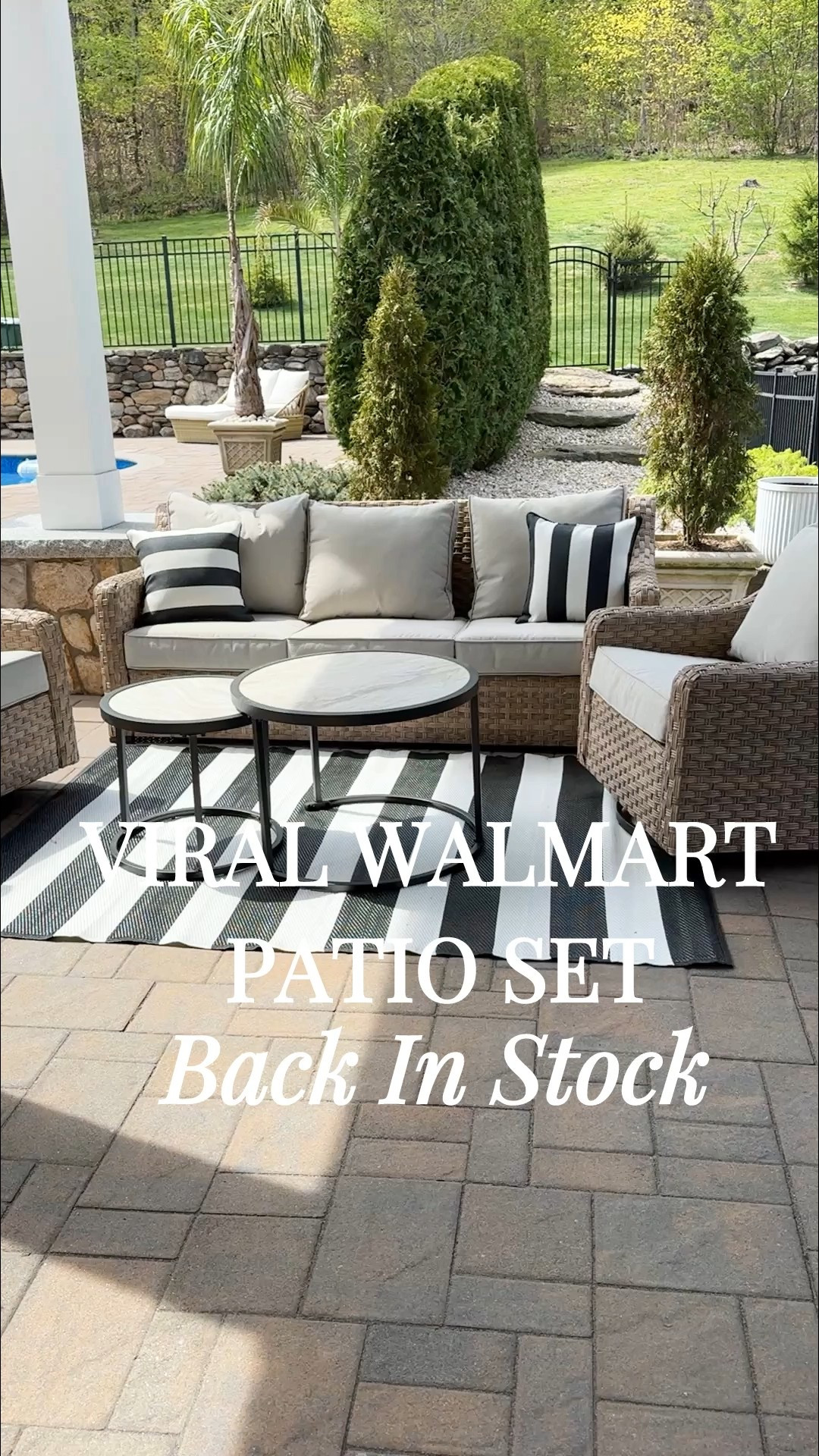 Walmart patio set 