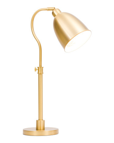 31in Satin Brass Table Lamp | TJ Maxx