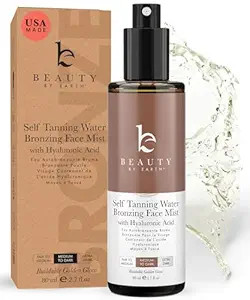 Bronzing Face Tanner Spray Mist, Sunless Face Tanning Water, USA Made with Natural & Organic Ingr... | Amazon (US)