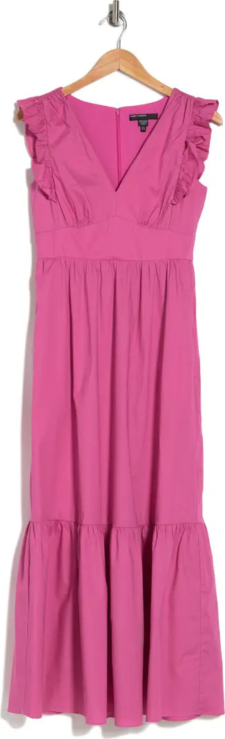 V-Neck Sleeveless Solid Maxi Dress | Nordstrom Rack