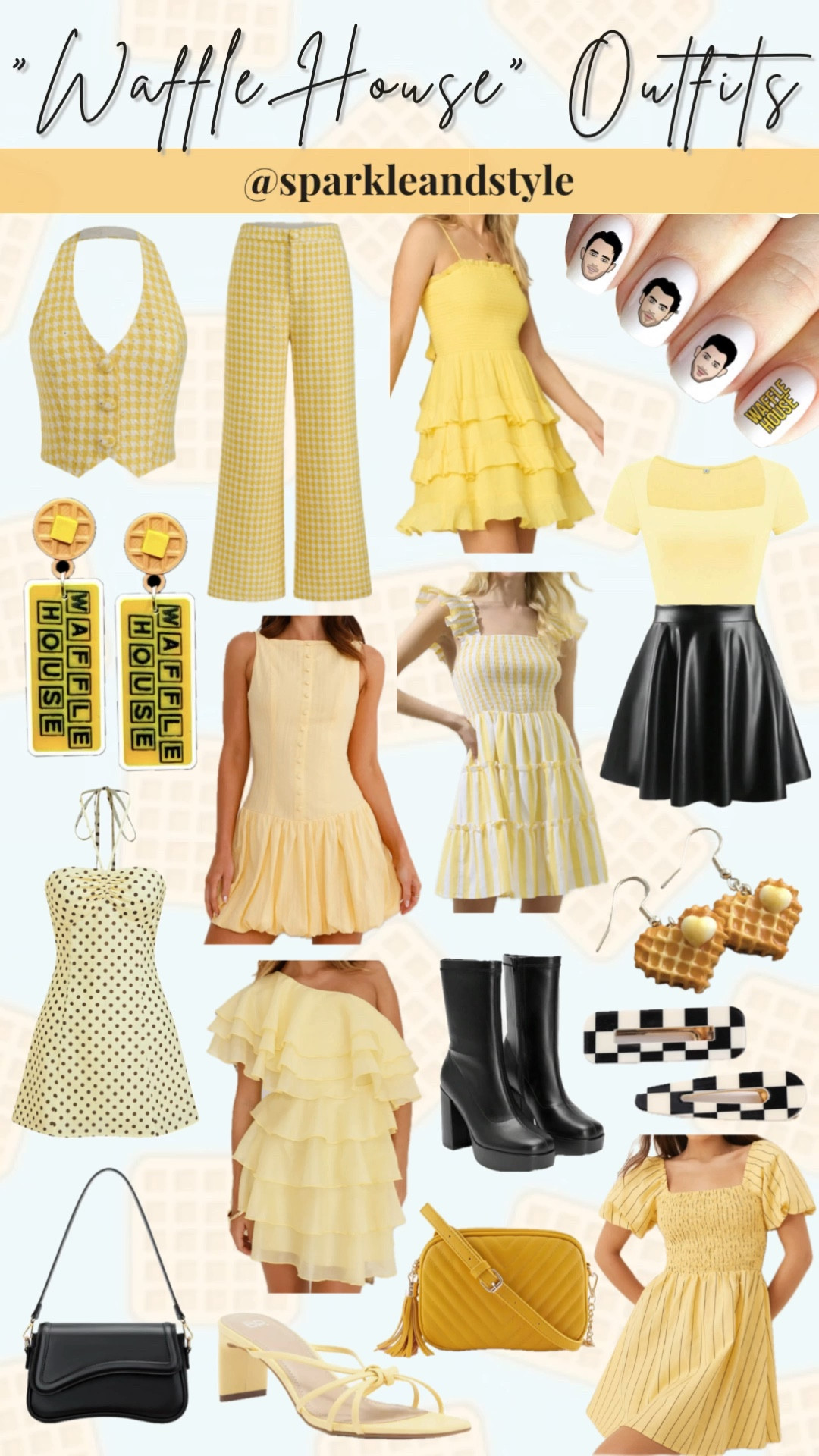 Jonas Brothers Concert Outfit Ideas: Waffle House Edition 🧇

Jonas Brothers Tour Outfits, Jonas Brothers Concert Tour, Jonas Brothers Concert Outfit Ideas, Jo Bros Concert, Jo Bros Tour, Jo Bros Concert Outfit Ideas, Concert 

#LTKFindsUnder50 #LTKStyleTip #LTKFindsUnder100