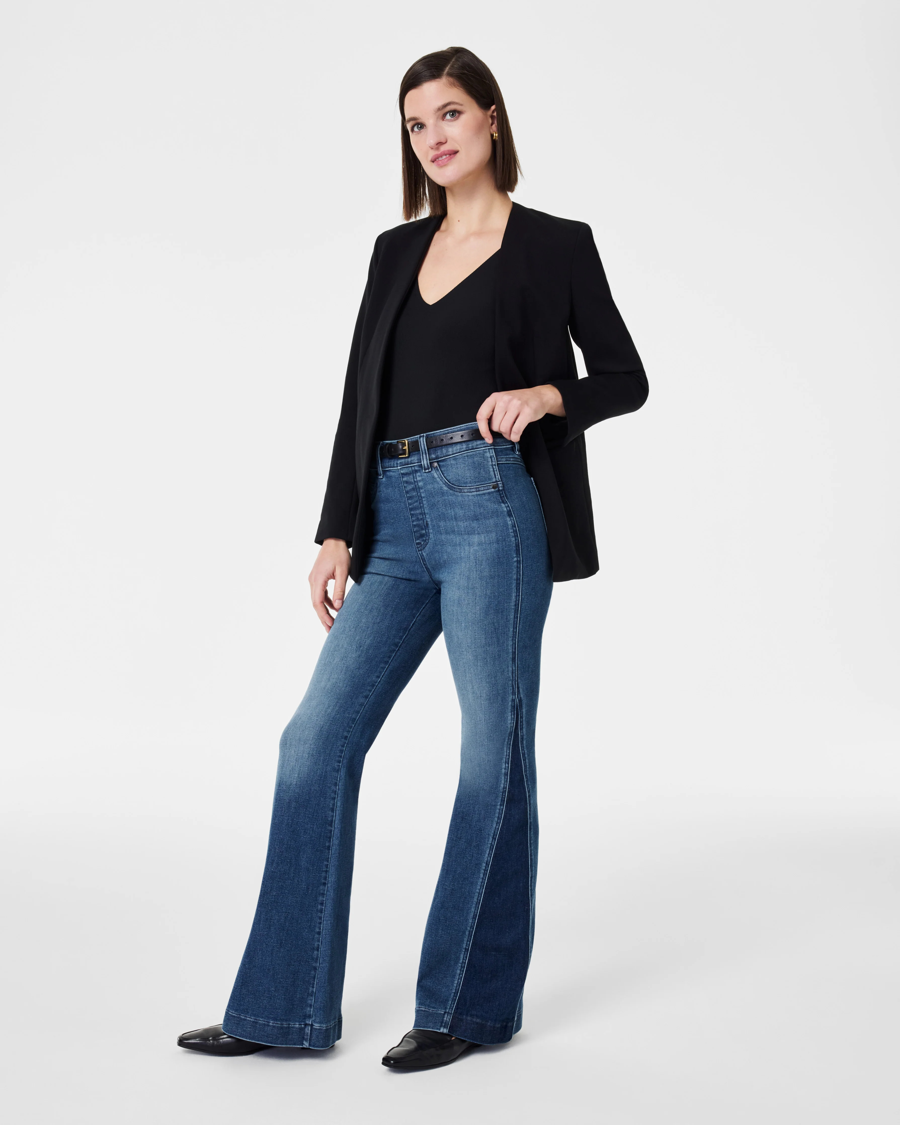 Flare Jeans, Mixed Wash | Spanx