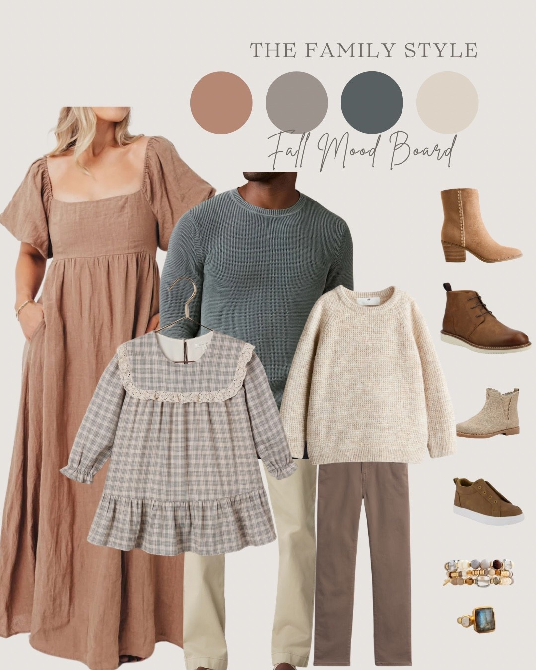 Browns and blues create the perfect fall family wardrobe 🤎

#LTKSeasonal #LTKMens #LTKKids