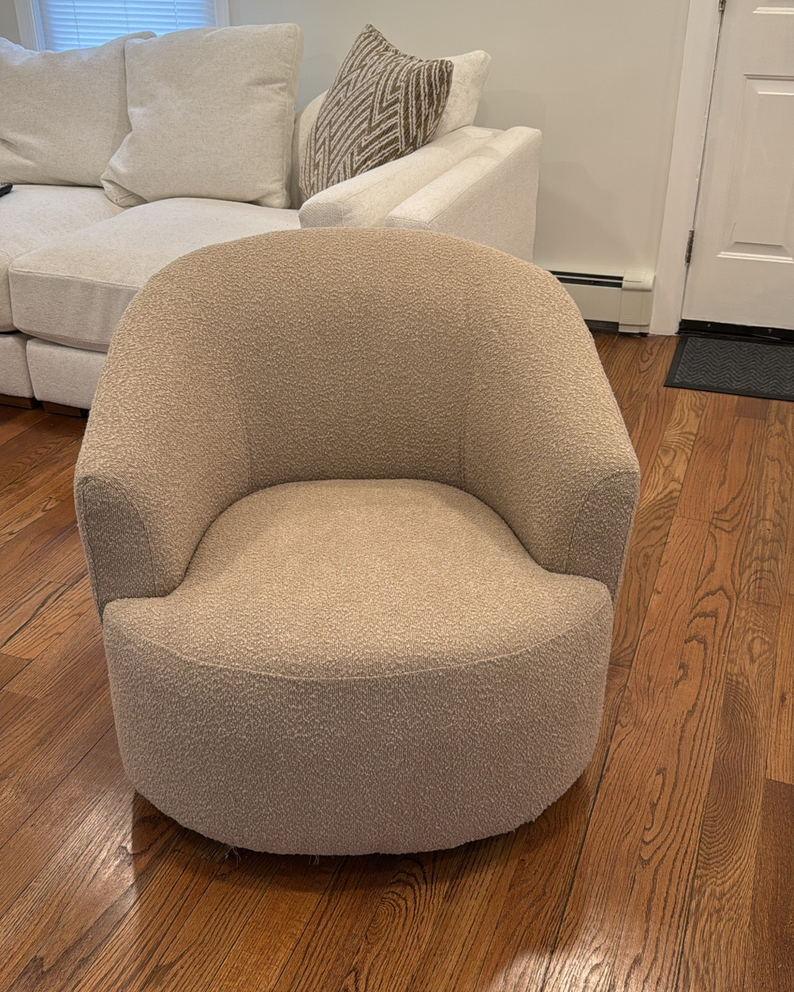 Walmart mainstay swivel chair. 

#LTKSeasonal #LTKHome
