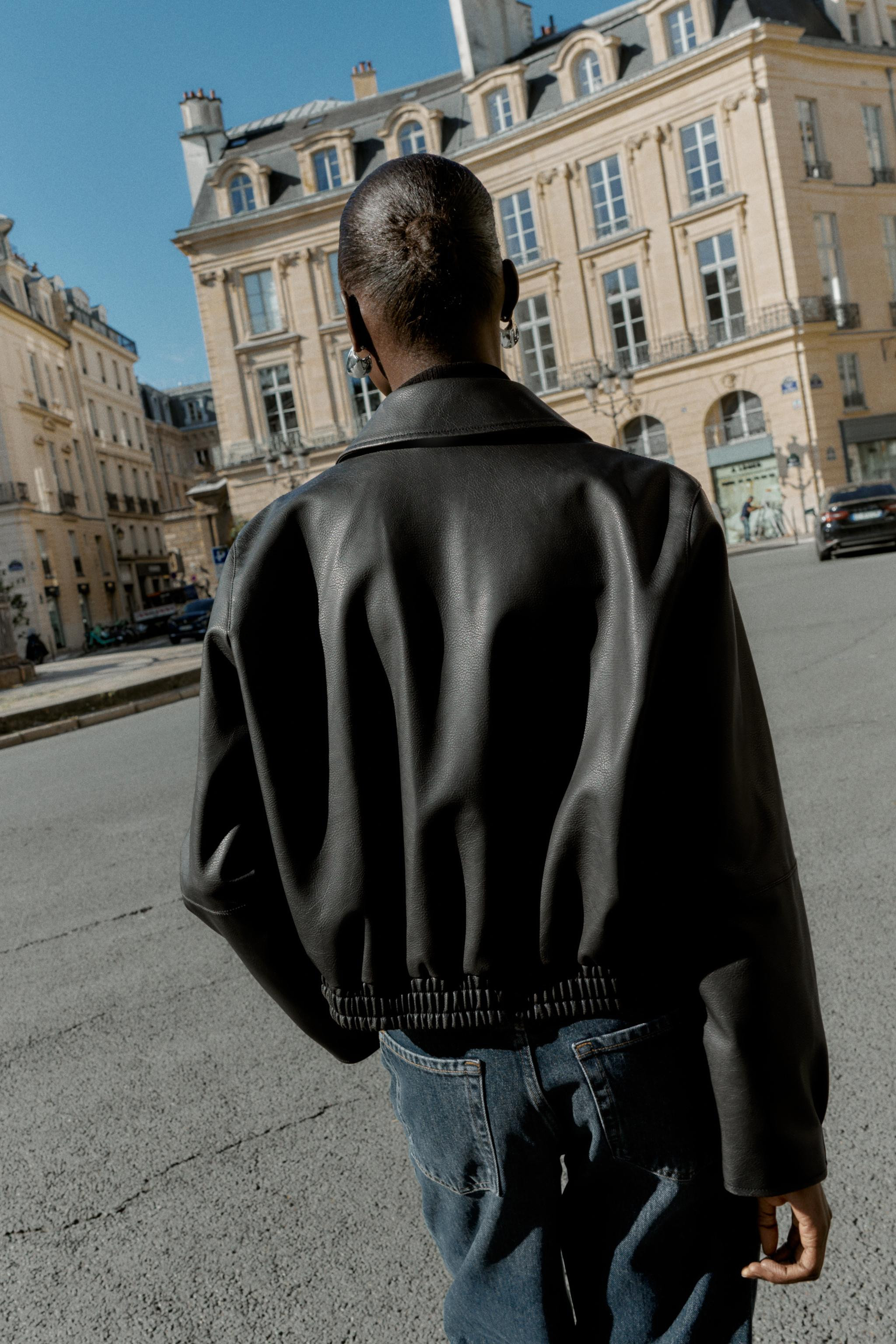 FAUX LEATHER JACKET | Zara US