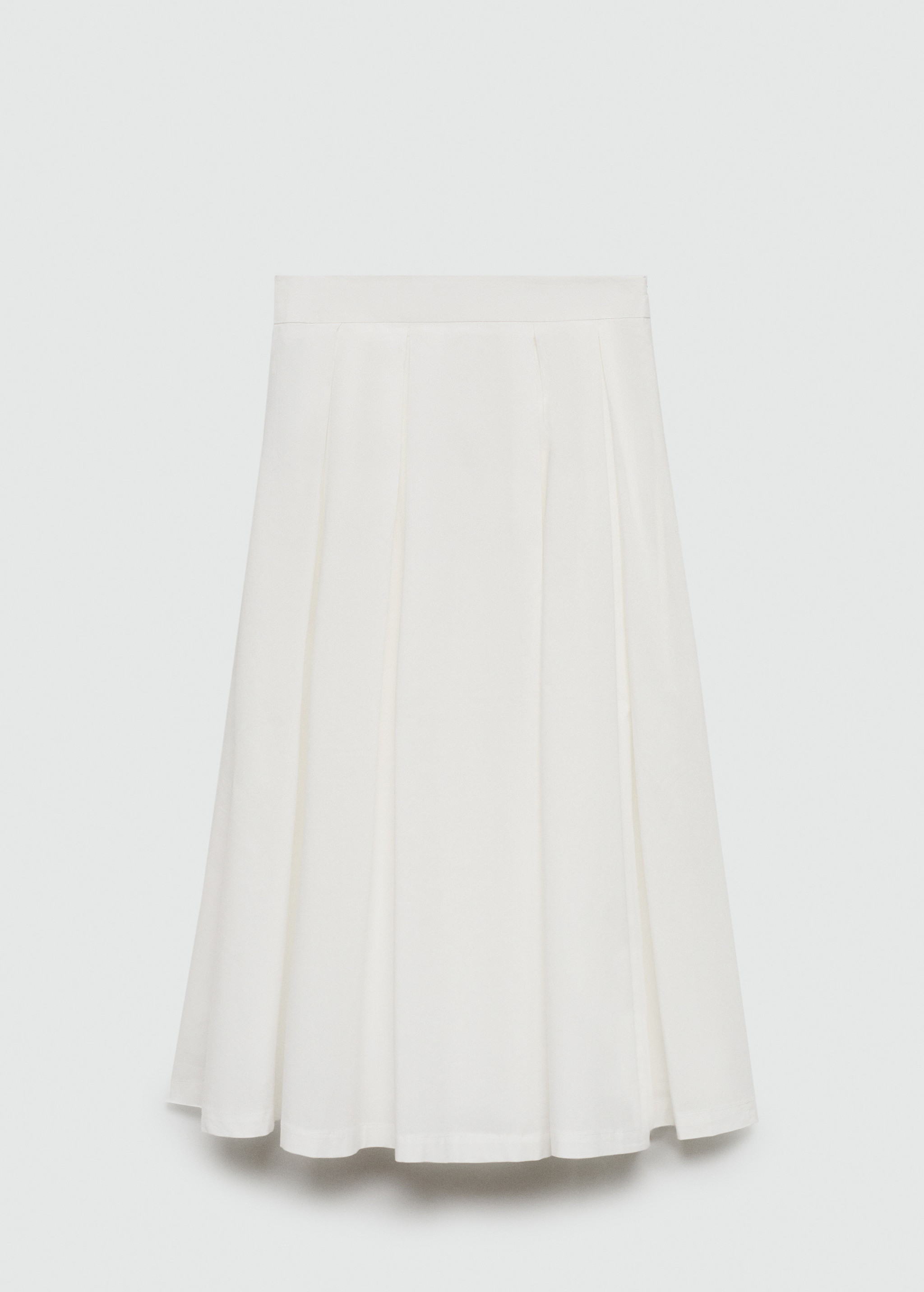 Pleated midi skirt - Woman | MANGO United Kingdom | MANGO (UK)