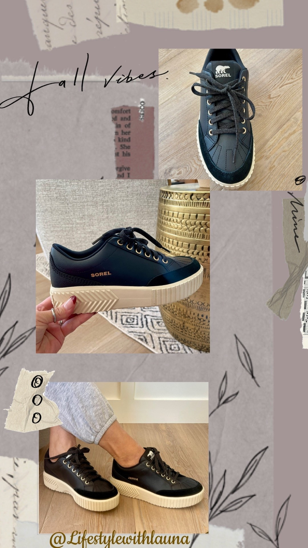 Sorel sneakers! Fall is here & these are the cutest black leather sneakers ! They are tts & so comfy! I have wide feet & these are perfect for me! Come in different colors! 
#sorel #sneakera #fall




#LTKStyleTip #LTKShoeCrush #LTKActive