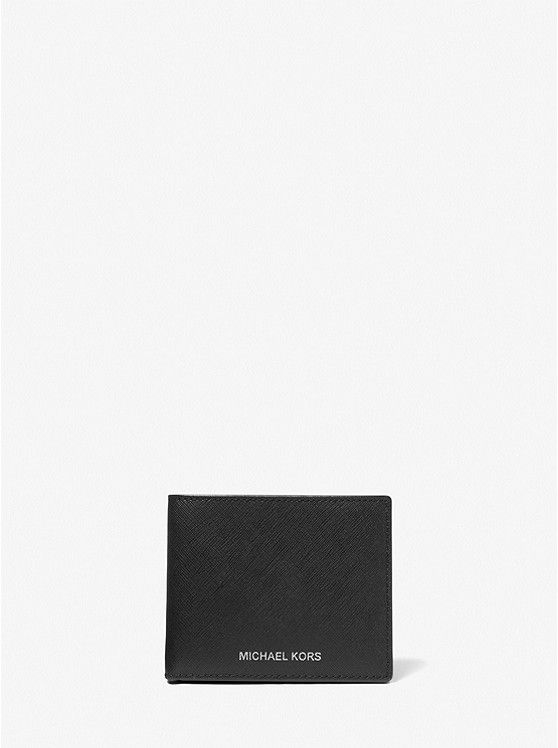 Harrison Crossgrain Leather Slim Billfold Wallet | Michael Kors US