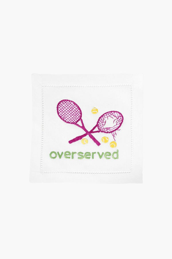 Overserved Cocktail Napkins (Set of 4) | Tuckernuck (US)