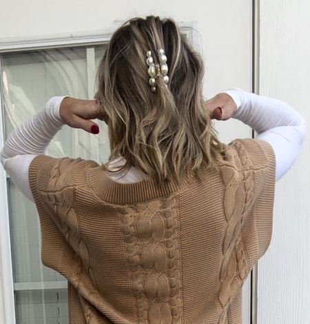 A hair clip, but elevated style 🦪 

#LTKGiftGuide #LTKworkwear #LTKfindsunder50
