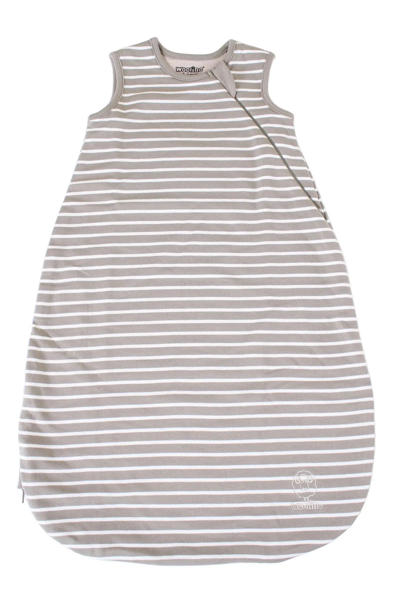 WOOLINO 4 Season Organic Cotton & Merino Wool Wearable Blanket in Earth at Nordstrom, Size 0-6 M | Nordstrom